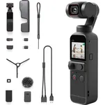 DJI Pocket 2 - 3osý gimbal Osmo s kamerou 4K60, 64MPx, Zoom - Creative Combo