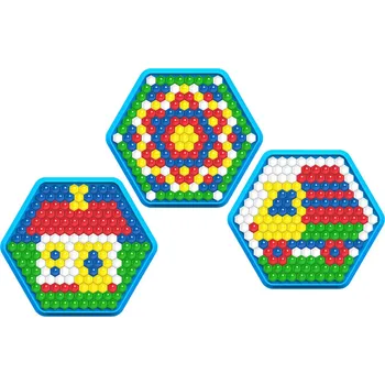 Hračka pro nejmenší Mikro Trading Mozaika šestihran 220 ks