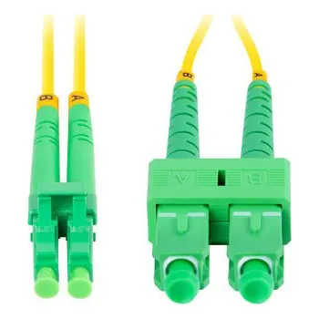 Datový kabel Lanberg | OPTICKÝ PATCHCORD SM SC/APC-LC/APC DUPLEX 1M LSZH G657A1 3.0MM ŽLUTÝ