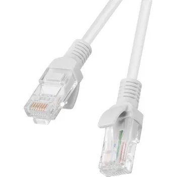 Datový kabel Lanberg | PATCHCORD CAT.5E UTP 1M ŠEDÝ 10-PACK