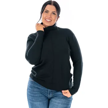 Dámský svetr Dámský svetřík VALENCIA Černá 46/48