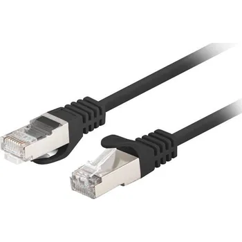 Datový kabel Lanberg | PATCHCORD CAT.6 FTP 0,5 M ČERNÝ 10-PACK