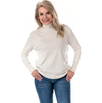 Dámský svetr Dámský svetřík VALENCIA Krémová 40/44