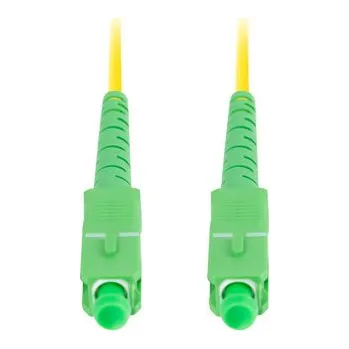 Datový kabel Lanberg | OPTICKÝ PATCHCORD SM SC/APC-SC/APC SIMPLEX 3M LSZH G657A1 3.0MM ŽLUTÝ
