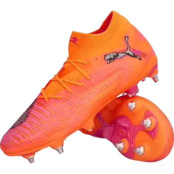 Kopačky Pánské kopačky kolíky Puma Future 8 Ultimate MxSG oranžové