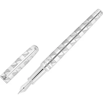 Kancelář S.T. DUPONT - MONOGRAM 1872 - Line D ETERNITY Silver L - Plnící pero