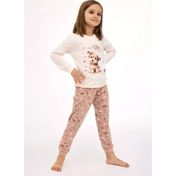 Chlapecké pyžamo Dívčí pyžamo Cornette Kids Sweet Dog 594/193 velikost 86/92