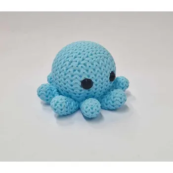 Dekorace zvířátko - Chobotnice Barva: azurově modrá