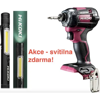 HiKOKI (Hitachi) WH18DC Aku rázový utahovák LIMITOVANÁ EDICE: FLARE RED