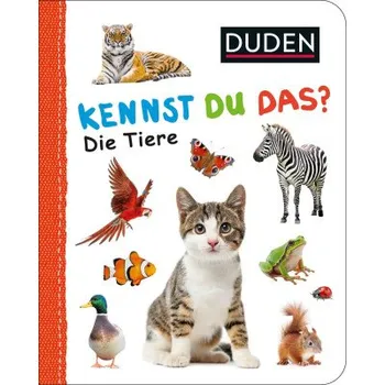První čtění Duden: 12+: Kennst du das? Die Tiere (Leporelo)