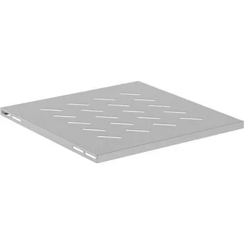 Racková skříň Lanberg | POLICE PRO 19" SKŘÍNĚ 600MM ŠEDÁ (1U/480X475MM NOSNOST DO 120KG, 4BODOVÁ MONTÁŽ)