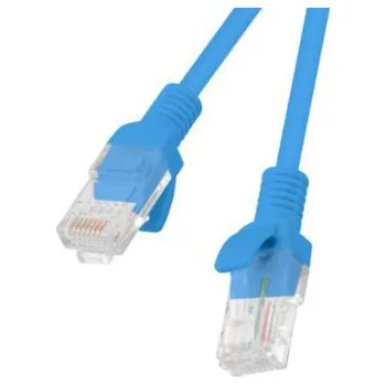 Datový kabel Lanberg | PATCHCORD CAT.6 UTP 1,5 M MODRÝ 10-PACK