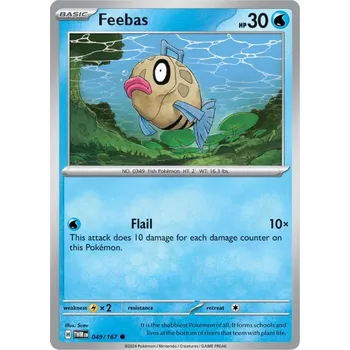 Karetní hra Feebas 049/167 - Twilight Masquerade Typ karty: Reverse Holo