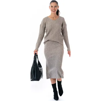 Dámský komplet DAIMON 38/42 Béžovošedá