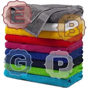 Osuška Froté osuška 70x140 cm s monogramem Terry vz10 fuchsia red