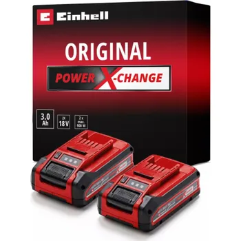 Einhell Battery Power-X-Change Plus TWIN-PACK 18Volt 3,0Ah
