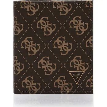 Peněženka Kožená peněženka Guess hnědá barva SMVELE.LEA22 88B, vel. ONE SIZE