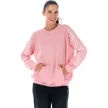 Dámská mikina LOLA Světle růžová uni