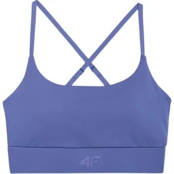 Dámské spodní prádlo Podprsenka 4F Sport Bra F173 Velikost podprsenky: M / Barva: modrá