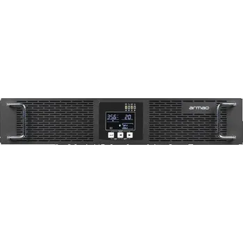 Záložní zdroj UPS RACK ARMAC R/2000I/PF1 ON-LINE 2000VA 8X IEC C13 OUTLETS USB-B LCD METAL CASE