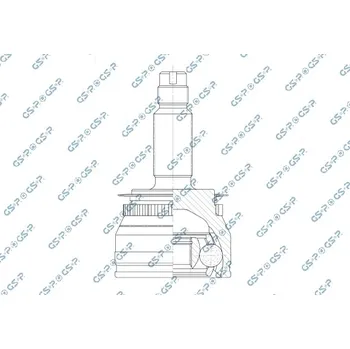 Sada kloubů, hnací hřídel, , 49500QE000, 49501QE000, GSP, 803212
