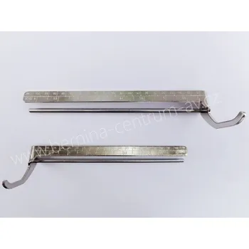 Příslušenství k šicímu stroji Vodící pravítko s měřítkem