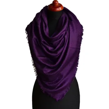 Šála Maxi kašmírová šála 69pz001-33 - fialová