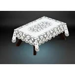 Žakárový ubrus ALICE více rozměrů bílá MyBestHome Rozměr: 250x150 cm