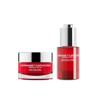Kosmetická sada Vánoční balíček TIMEXPERT LIFT(IN) – Krém 50 ml, Sérum 50 ml, Necesér, Taška s kožešinou – Germaine de Capuccini ntenzivně zpevňuje pleť, remodeluje kontury a dodává liftingový efekt.