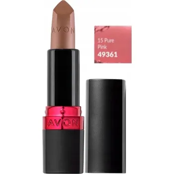 Přípravek na rty AVON Ultramatná rtěnka odstín 15 PURE PINK