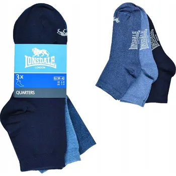 Pánské ponožky Lonsdale Ponožky QUARTERS vícebarevné, velikost 39-42