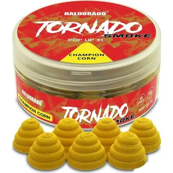 Boilies HALDORÁDÓ - Tornado POP UP XL SMOKE 15mm - CHAMPION CORN