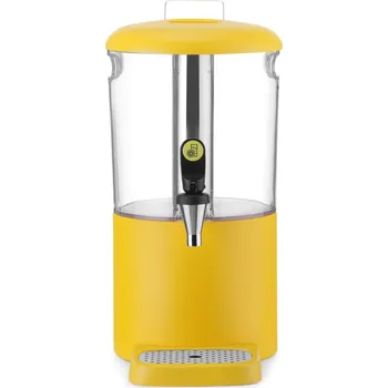 Dávkovač nápoje Dávkovač šťávy, 4 l UNIQ, HENDI, designed by Robert Bronwasser, 4L, Žlutá, 315x211x(H)431mm