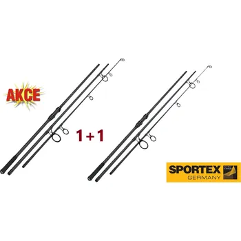 Rybářský prut SPORTEX AKCE 1+1 Kaprový prut Competition Carp CS-4 3díl 365cm/3,00lbs