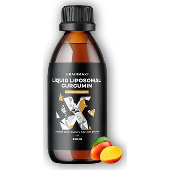 BrainMax Liquid Liposomal Curcumin 200mg 250ml Mango