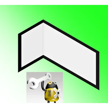 Krbová vložka ROMOTOP Sklo 4x677,5/307x402 W 90 (pro HEAT L 2G S 70.44.33.13)