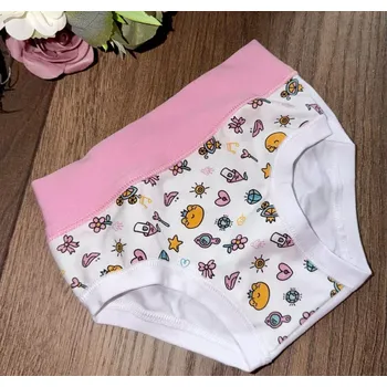 Dívčí kalhotky ALVADA B9606 bianco 11/12 (Velikost 140)