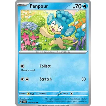 Karetní hra Panpour 017/086 - Black Bolt Typ karty: Reverse Holo