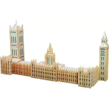 Stavebnice Woodcraft Dřevěné 3D puzzle slavné budovy Big Ben