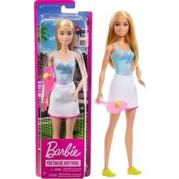 Panenka Barbie 30 cm MŮŽEŠ BÝT ČÍMKOLI - Tenistka HBW98