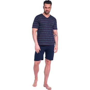 Pánské pyžamo CORNETTE 330/49 tmavě modrá M 0