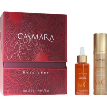 Kosmetická sada Vánoční balíček SENSATIONS HYDRO – Revitalizační krém 50 ml, Sérum 50 ml, Taška s kožešinou – Casmara Hydratuje a revitalizuje normální i smíšenou pleť, zanechává ji hebkou a zářivou.