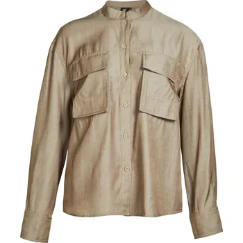 Dámská halenka Košile Nu Denmark 8550-42 béžová s kapsami Velikost: 38