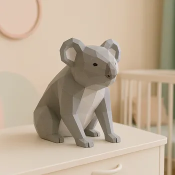 3D puzzle Koala – papírová skládačka 3D puzzle PaperTime
