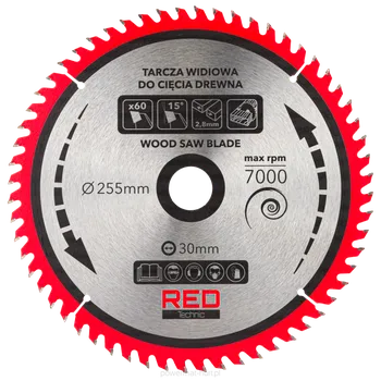 Pilový kotouč RED Technic RTZTWD0082 255 x 30 x 2,8 mm 5 ks