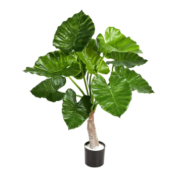 umělá květina Alocasia Calidora Tuff (13x80cm)-umělá -ý