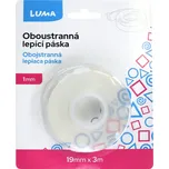 Lepící páska Luma oboustranná montážní 19mm x 3m gelová