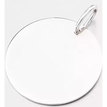 Přívěsek Přívěsek bílé zlato 585 kulatý 53P-373-B