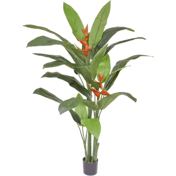 umělá květina Heliconia Tuft (FR) (16x170cm)-umělá -ý + doprava zdarma