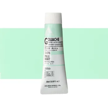 Vodová barva Akryl kvašová barva Holbein - Pale Mint Balení: 20 ml